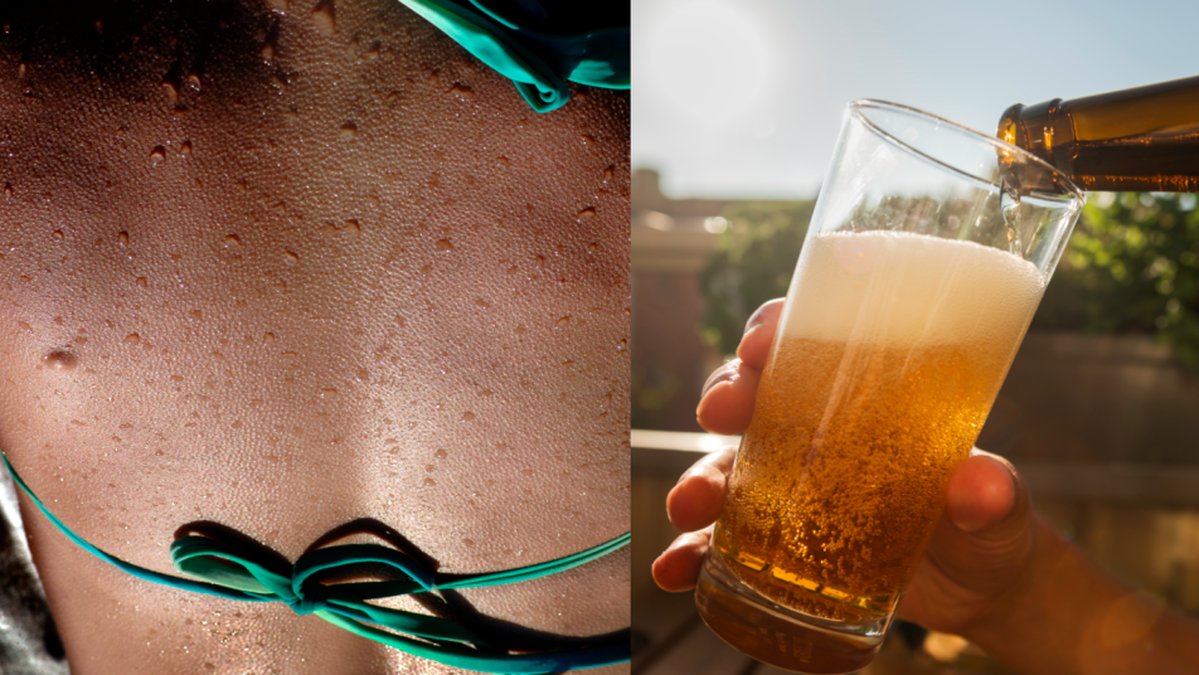 Öl innehåller ingrediensen humle som kan påskynda den solkyssta looken.